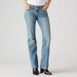NWT Levi's Blue Boot Cut Jeans Casual Comfort